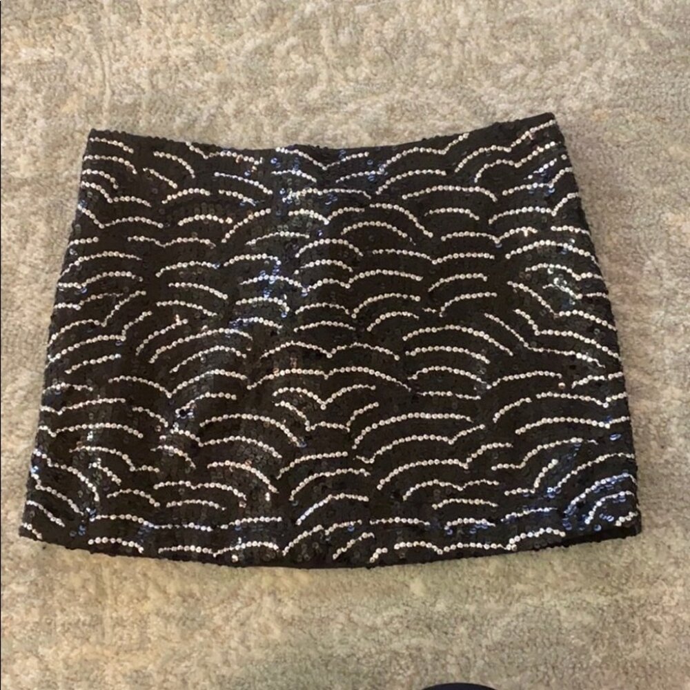 Sequin mini skirt NWT
